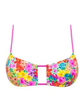 For Love and Lemons Yasmin Bandeau Bikini Top